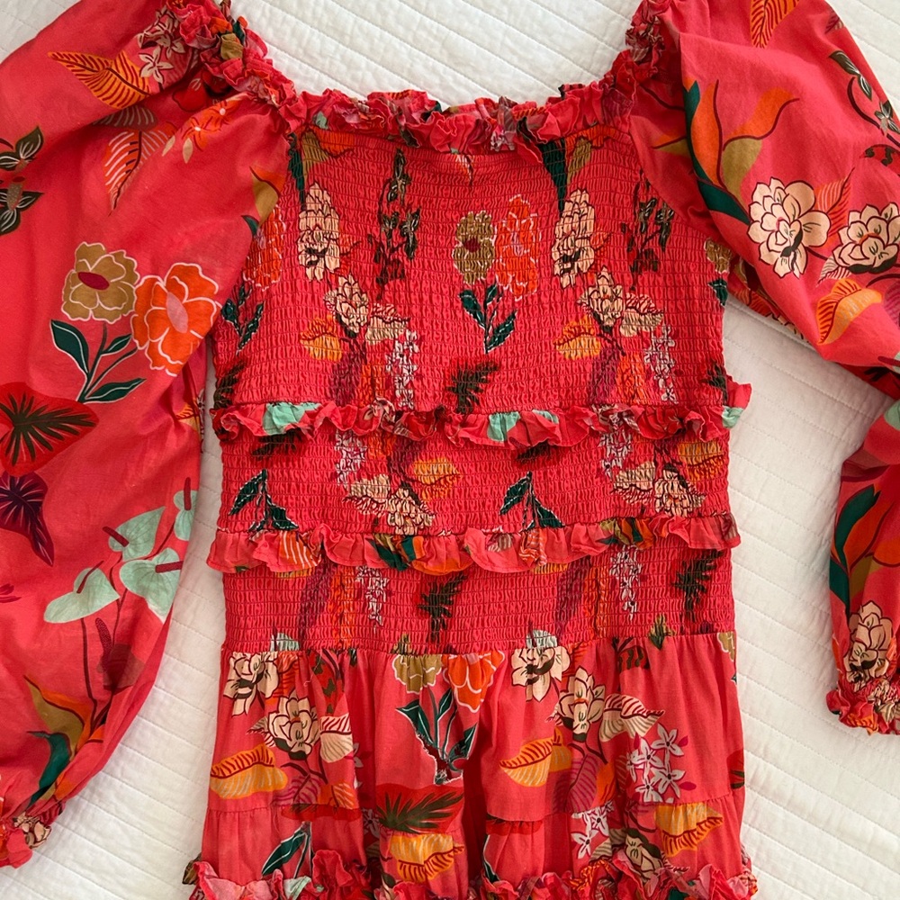 Farm Rio: Floral Off-Shoulder Dress